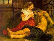 Peter Paul Rubens Roman Charity France oil painting reproduction